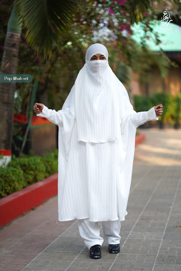 All-Purpose Jilbab Set - Popcorn Fabric